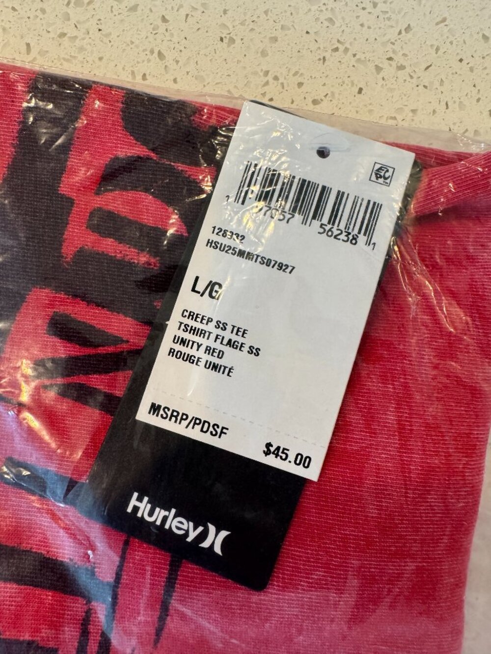 Hurley x Travis Barker Creep Short Sleeve Tee Shirt / Size L / NWT - Picture 2 of 4